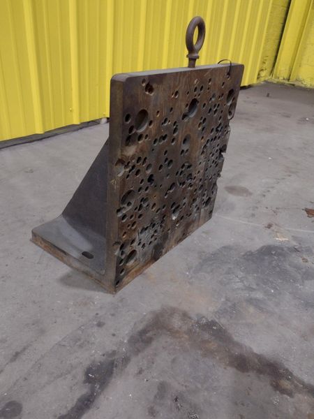 18" X 12" X 18"  MACHINE ANGLE PLATE: STOCK #18296