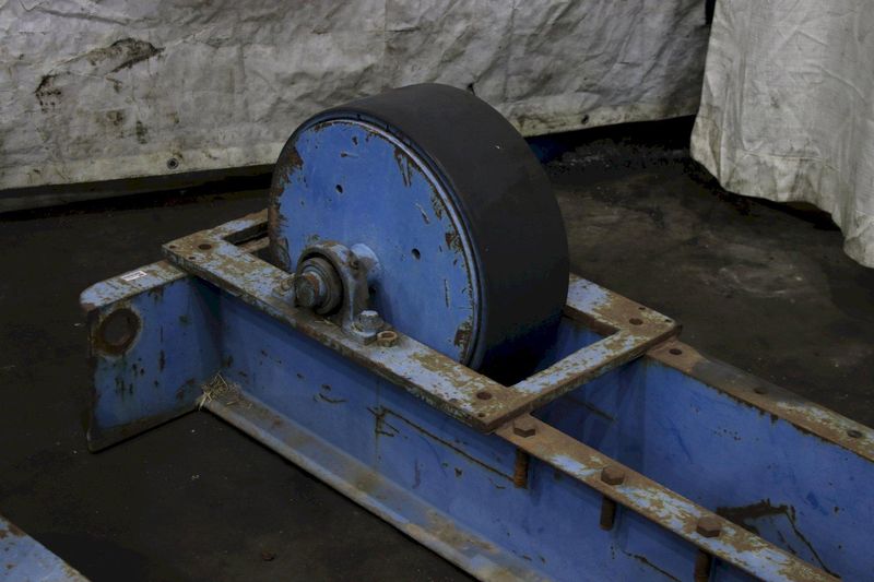 1 SET OF 15 TON ARONSON IDLER ROLLS ONLY STOCK  # 73575