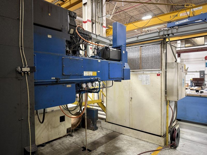 Used, 6" Giddings & Lewis CNC Table Type Horizontal Boring Mill