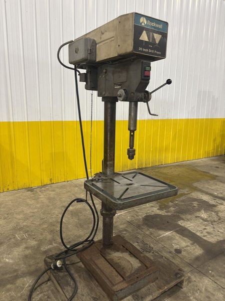 20" ROCKWELL MODEL #72 6X0 SINGLE SPINDLE DRILL: STOCK #22920
