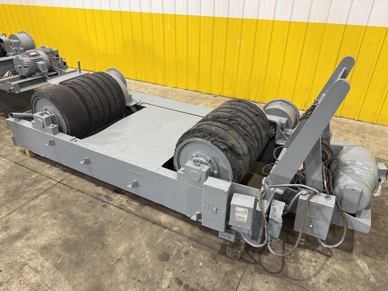 120,000 LB / 60 TON RANSOME PANDJIRIS TANK TURNING WELDING ROLLS, POWER & IDLER: STOCK 13388