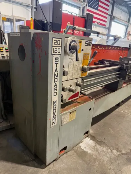 STANDARD MODERN 20120 20” x 120”cc Engine Lathe #7696