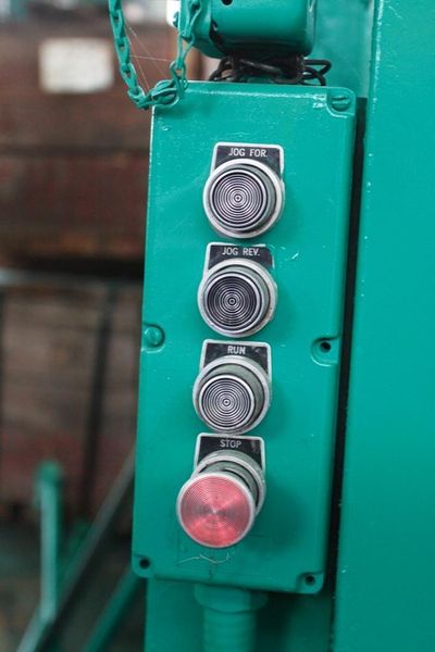 30" X 17" MODEL 100 MEMCO 2 ROLL EMBOSSER: STOCK #58471