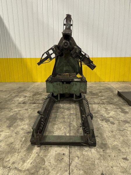 20,000 LBS X 36" LITTELL MOTORIZED COIL REEL UNCOILER & COIL CAR: STOCK #22519