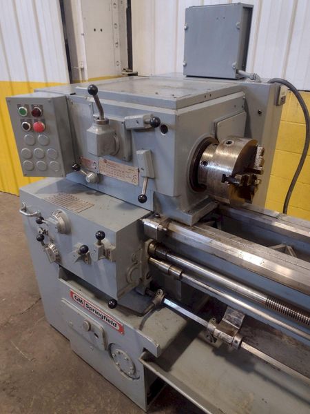 17" X 60" GM SPRINGFIELD MODEL 1610 ENGINE LATHE, 1.75" HOLE: STOCK 17347