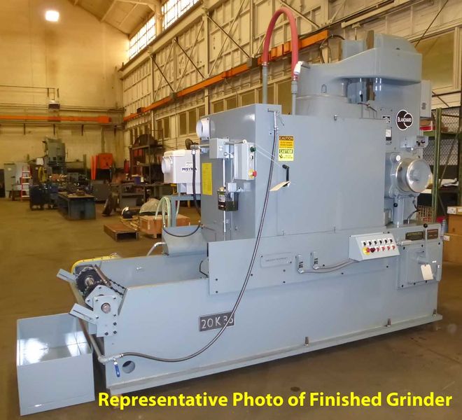 Blanchard #20K-36, 36" Vertical Spindle Rotary Surface Grinder, Remanufactured W/ 1 Yr. Warranty
