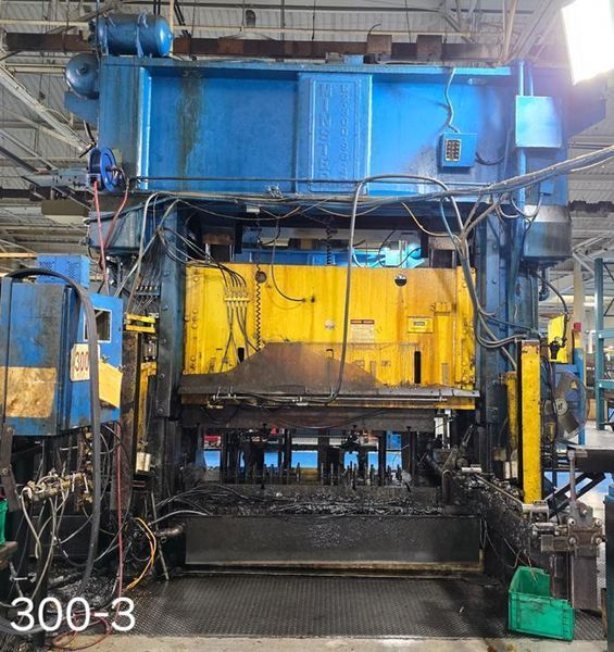 300 Ton Minster Straight Side Press (2 Available)