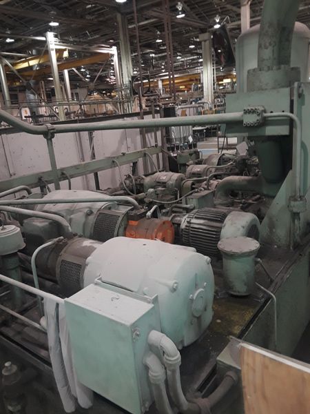 41,000 TON VERSON WHEELON FLUID FORMING PRESS: STOCK #10589