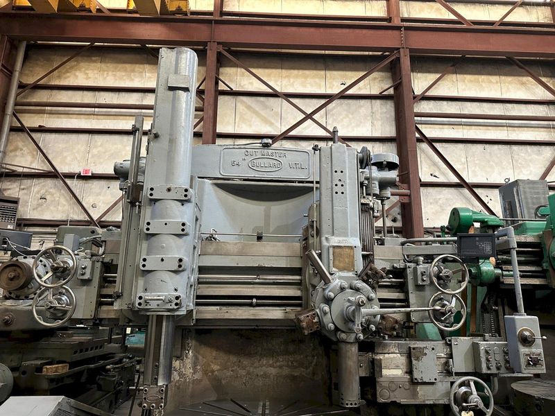 54" Bullard Cutmaster Vertical Boring Mill, VTL, VERTICAL TURRET LATHE