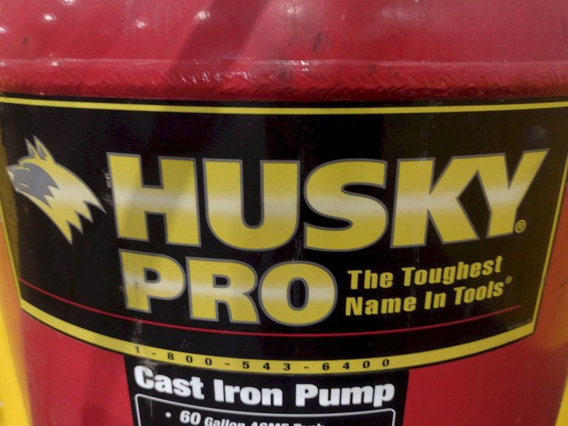 3.2 HP HUSKY VERTICAL MODEL #VT631403AJ AIR COMPRESSOR: STOCK 18535