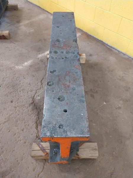 (2) 8" x 48" x 18-3/8" CAST PARALLEL SET UP BLOCKS: STOCK 12886