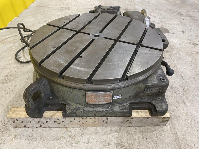 24" WALTER MODEL #RIS500TG POWER ROTARY TABLE: STOCK #20273