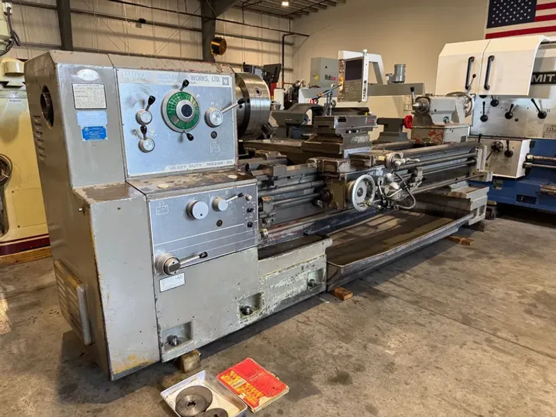 MAZAK REX YAMAZAKI 30”/40” x 80”cc Heavy Duty Gap Lathe #7938