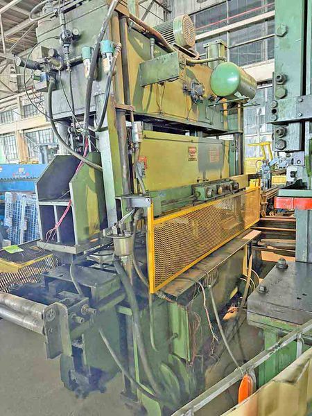 100 Ton Heim Straight Side Notch and Pre-Punch Press