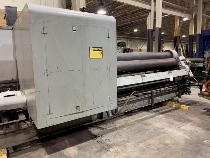 10' X 5/8" BERTSCH MODEL #11 INITIAL PINCH PLATE ROLL: STOCK #10399