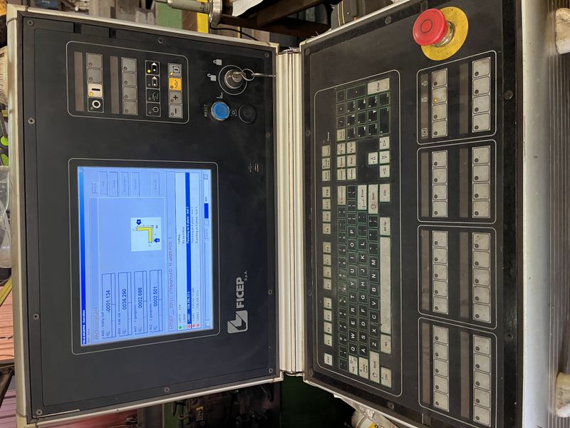 2002 Ficep A-152 Angle Line (#5607)