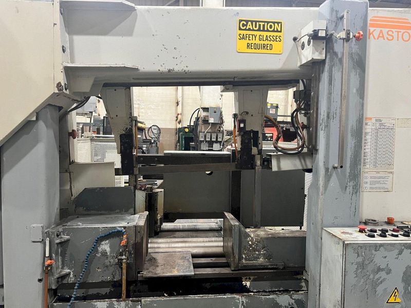 USED KASTO MODEL HBA-520 AU 20.5" X 20.5" AUTOMATIC HORIZONTAL BANDSAW, STOCK# 10649, YEAR 1997