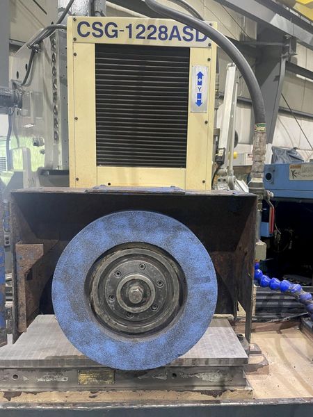 USED CLAUSING MODEL CSG-1228 ASD 12" x 28" AUTOMATIC SURFACE GRINDER, Stock# 10967, Year: 1998