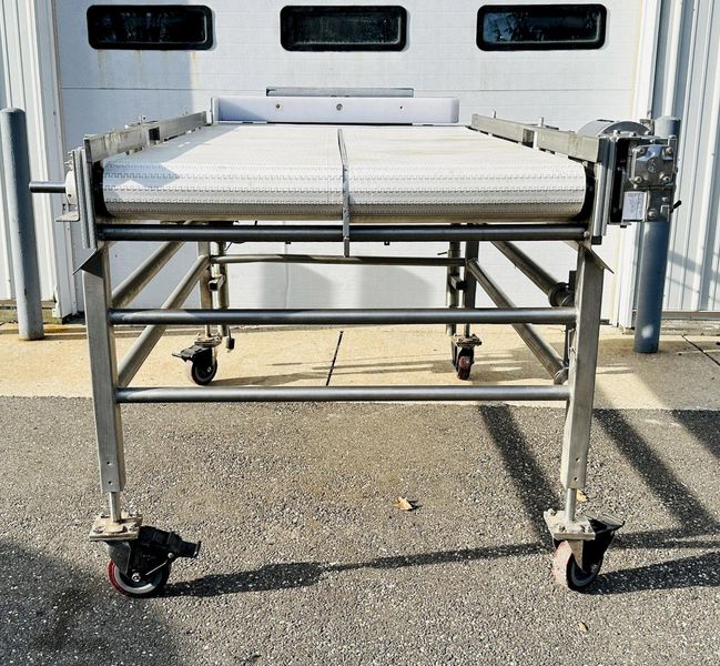 Burford Corp Model: SO72846  |   S.S. Bi-Directional Accumulation Table w/ 2-Motors