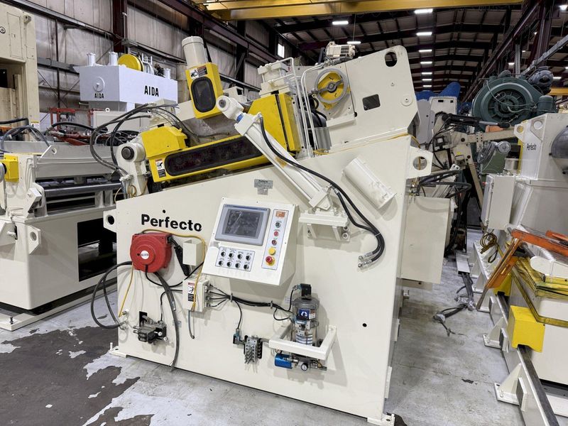 60,000 lbs. x 72" wide Perfecto Complete Coil Feed Line For Sale