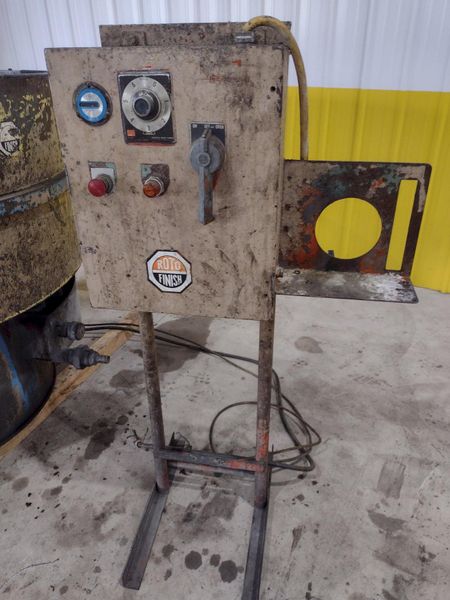 12 FT3 ROTOFINISH MODEL #ST-12MSLT VIBRATORY BOWL FINISHER STOCK: #20855