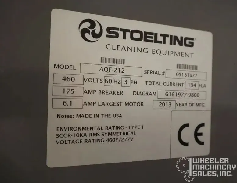 Stoelting AquaForce AQF-212 Wash Rinse Heated Blow-Off #7945