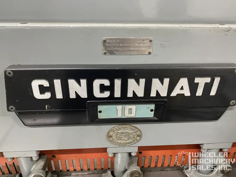 Cincinnati 1008 Mechanical Power Squaring Shear 10 Ga. x 8′ #6150 #2