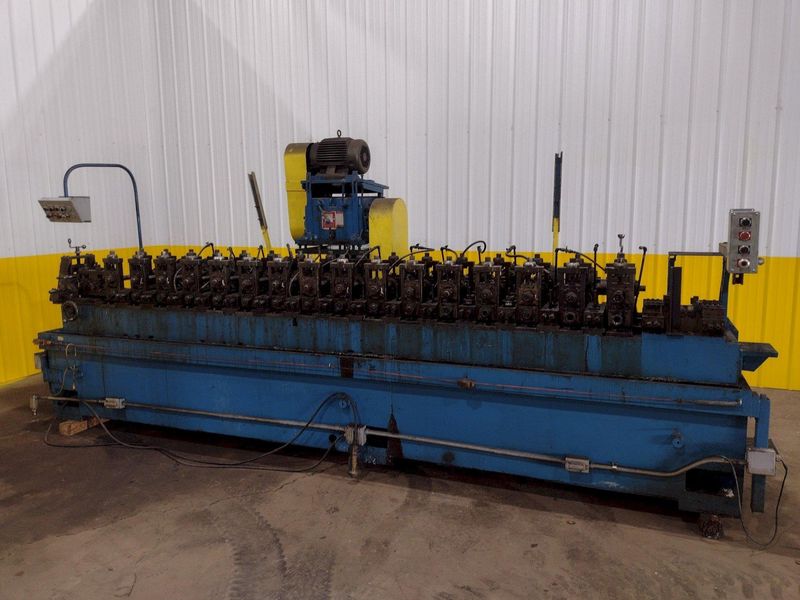 16 STAND X 1.5" X 6" VAN HUFFEL ROLLFORMER: STOCK #10499