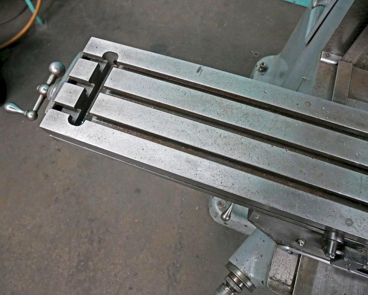 Bridgeport 9" x 48" 8-Speed Step-Pulley Vertical Milling Machine, Series I