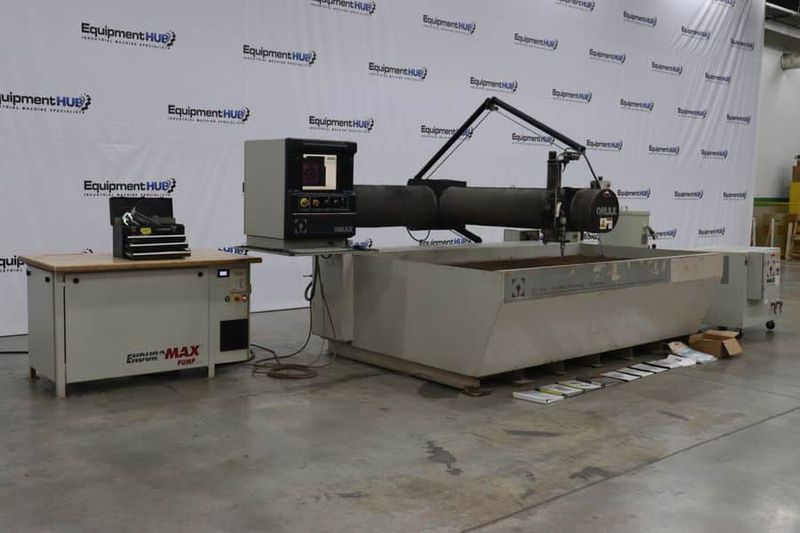 Omax 55100 4.5′ x 8.3′ CNC Waterjet (2021)