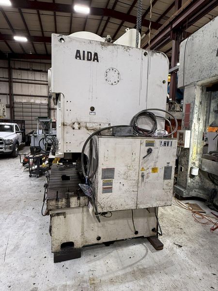 160 Ton Aida NC2-160-1 Used Double Crank Gap Mechanical Press For Sale