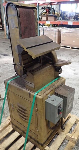 6" X  12" DISC POWERMATIC #BD31A COMBO BELT & DISC SANDER: STOCK #77702