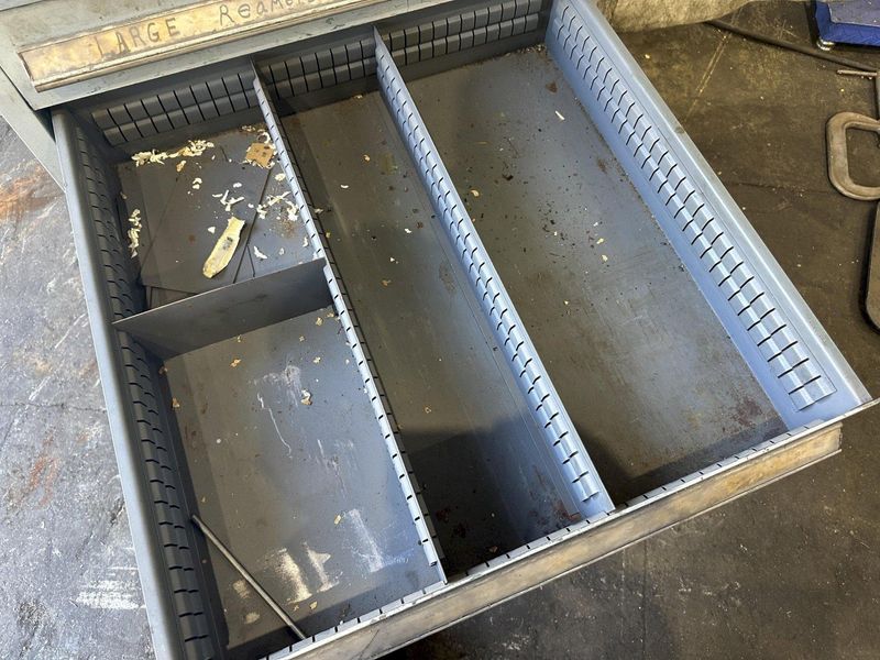 13 DRAWER VIDMAR CABINET WITH TOOLING! STOCK #77057