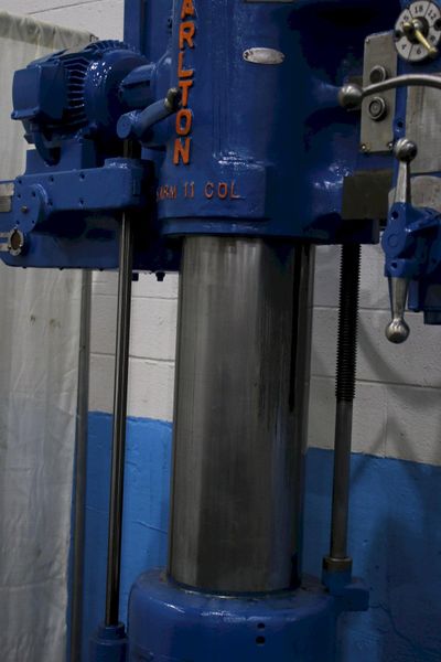 5' X 11" CARLTON RADIAL ARM DRILL: STOCK #76152