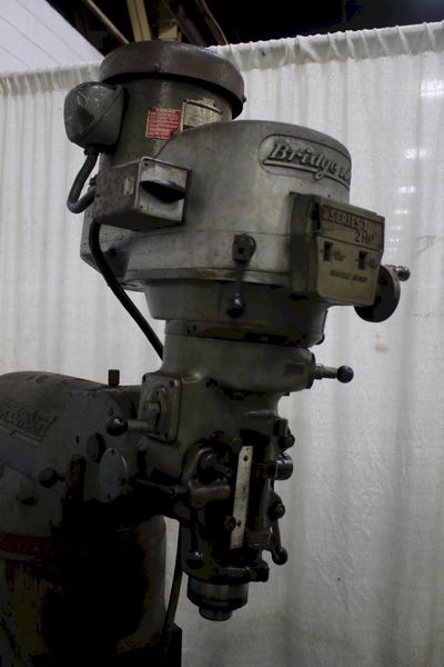 2 HP BRIDGEPORT VERTICAL MILL: STOCK #75846