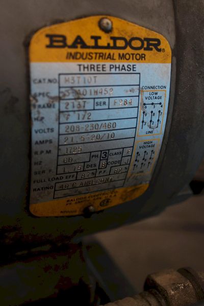 INGERSOLL RAND AIR COMPRESSOR; STOCK #75530
