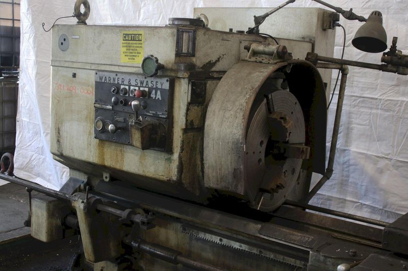 WARNER & SWASEY MODEL #4A/M3500 TURRET LATHE: STOCK #75060