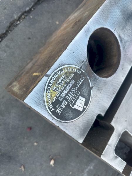 8' X 20' X 7" BAY CITY T SLOTTED FLOOR PLATES: STOCK #75017