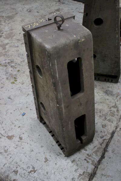1 PAIR OF USED 12" X 36" X 18" WIDE ANGLE PLATES: STOCK #74754