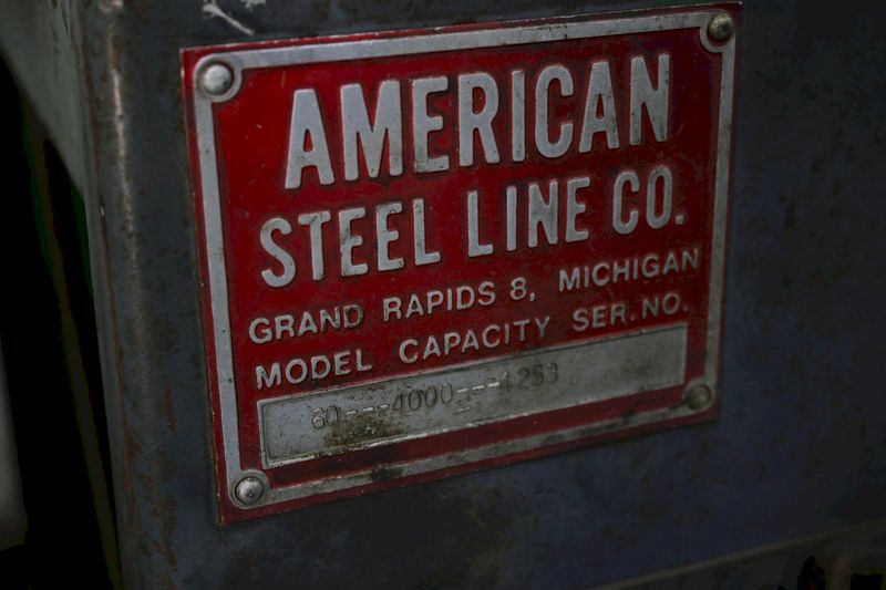 4000 LBS X 32" AMERICAN STEELINE COIL REEL: STOCK #74330