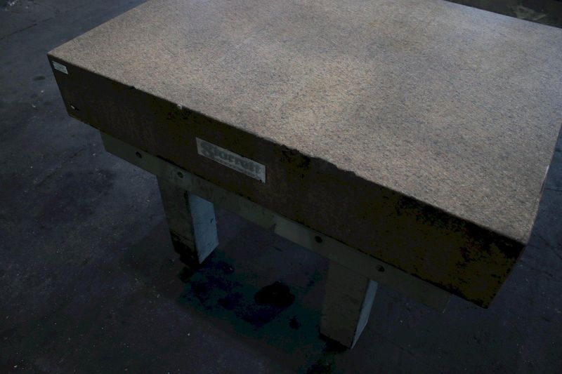 3' X 4' STARRETT GRANITE PLATE: STOCK #74258