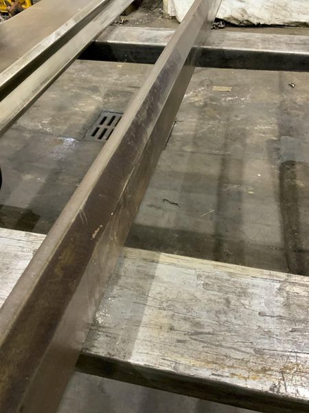 96" X 2" 90 DEGREE MALE PRESS BRAKE DIE: STOCK # 73077