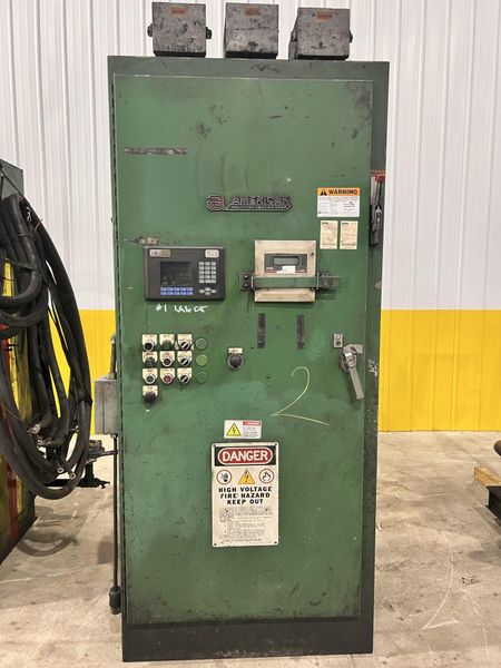 550 kW AMERICAN INDUCTION HEATING CORP (1999)  INDUCTION HEATER POWER SOURCE & CONTROLS: STOCK #