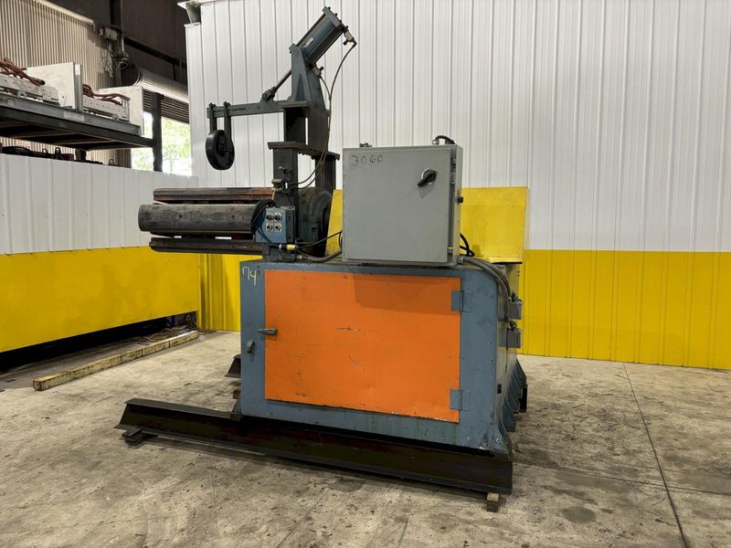 20,000 LBS X 46" ROWE MOTORIZED COIL REEL UNCOILER: STOCK #21269