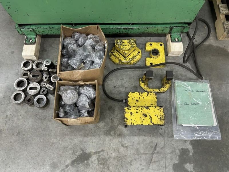 Uni-Hydro 95-24 95 Ton Hydraulic Ironworker w/ Tooling