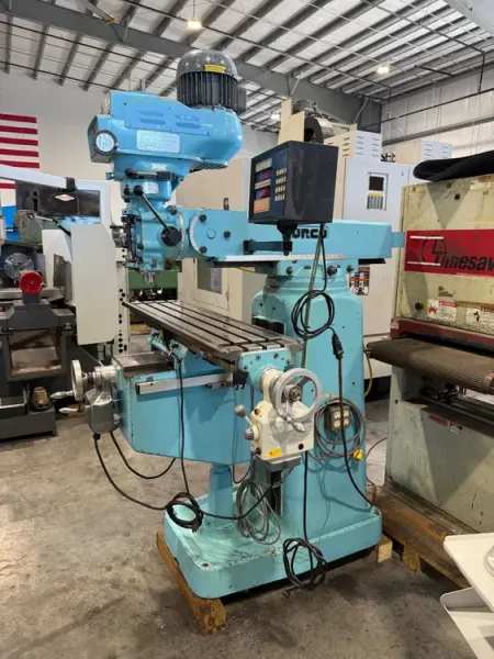 HURCO SM-1 Vertical Milling Machine 3 H.P. DRO #8151