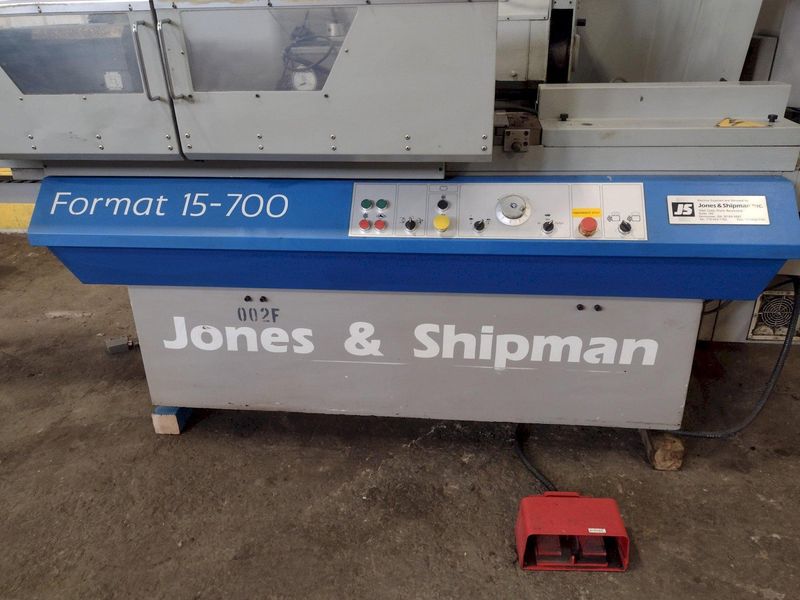 9.4" X 27" JONES & SHIPMAN MODEL #FORMAT 15-700 CNC CYLINDRICAL GRINDER: STOCK #16131