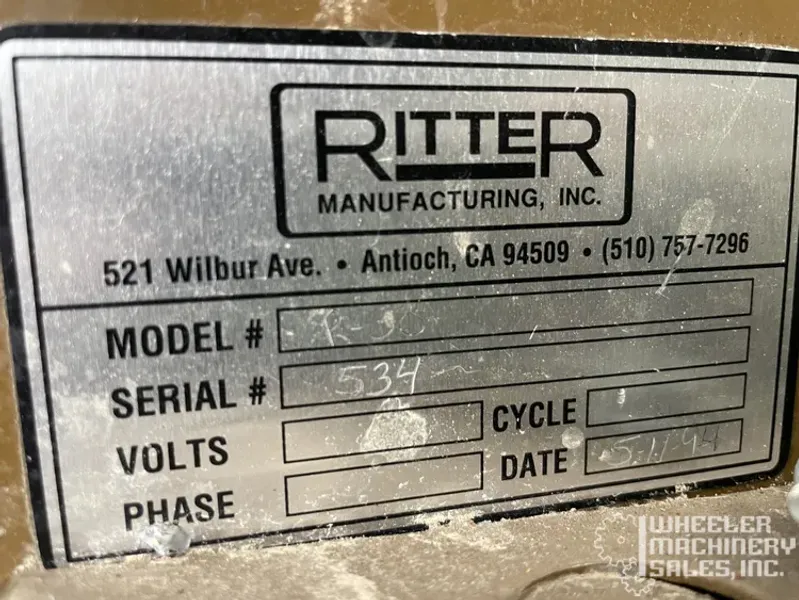 RITTER R-30 Three-Head Shaper with tooling #8051 #1