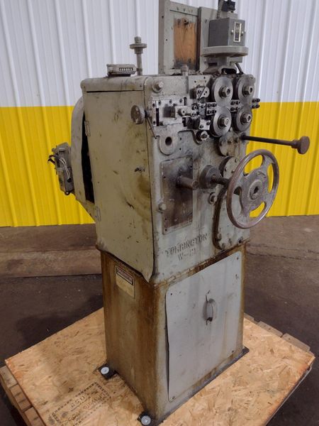 .072" X 1" COIL TORRINGTON MODEL #W-21 SPRING COILER / COIL MACHINE: STOCK #18722