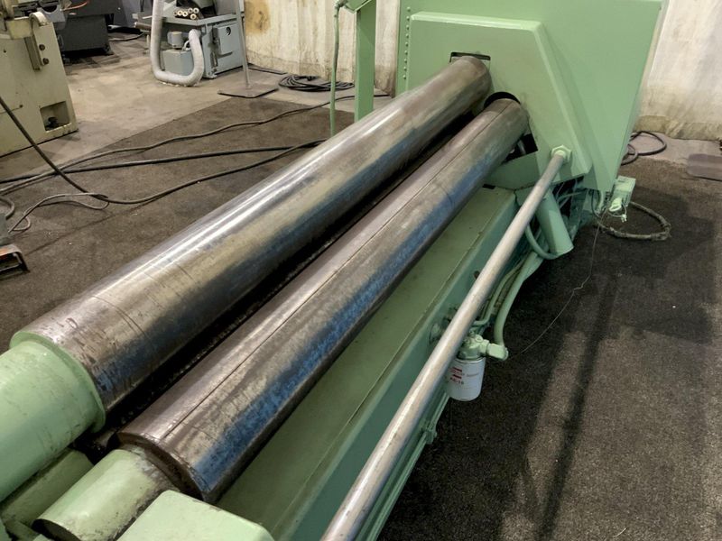 5' X 1/4" MONTGOMERY MODEL #6018H HYDRAULIC PLATE BENDING ROLLS:  STOCK #80370